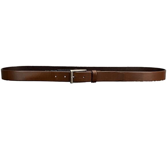 Dockers Brown Genuine Leather Belt Men 38" - 42" - Picture 1 of 7